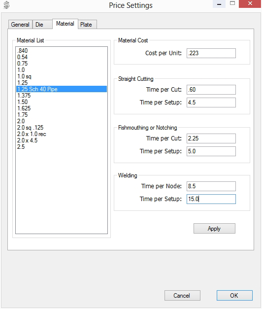 Pricing Utility